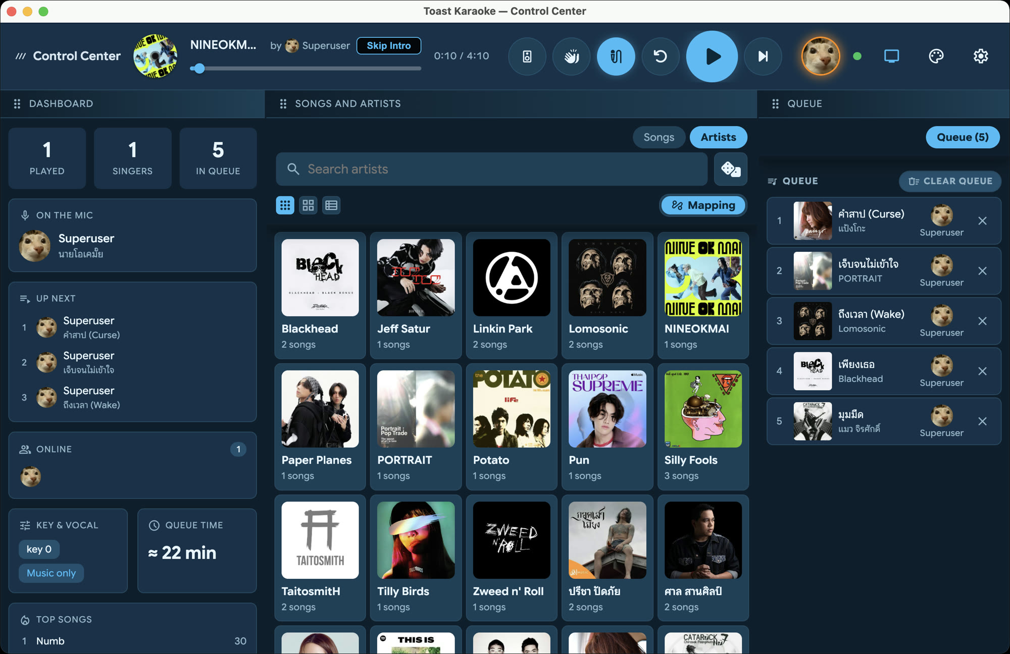 Ocean theme