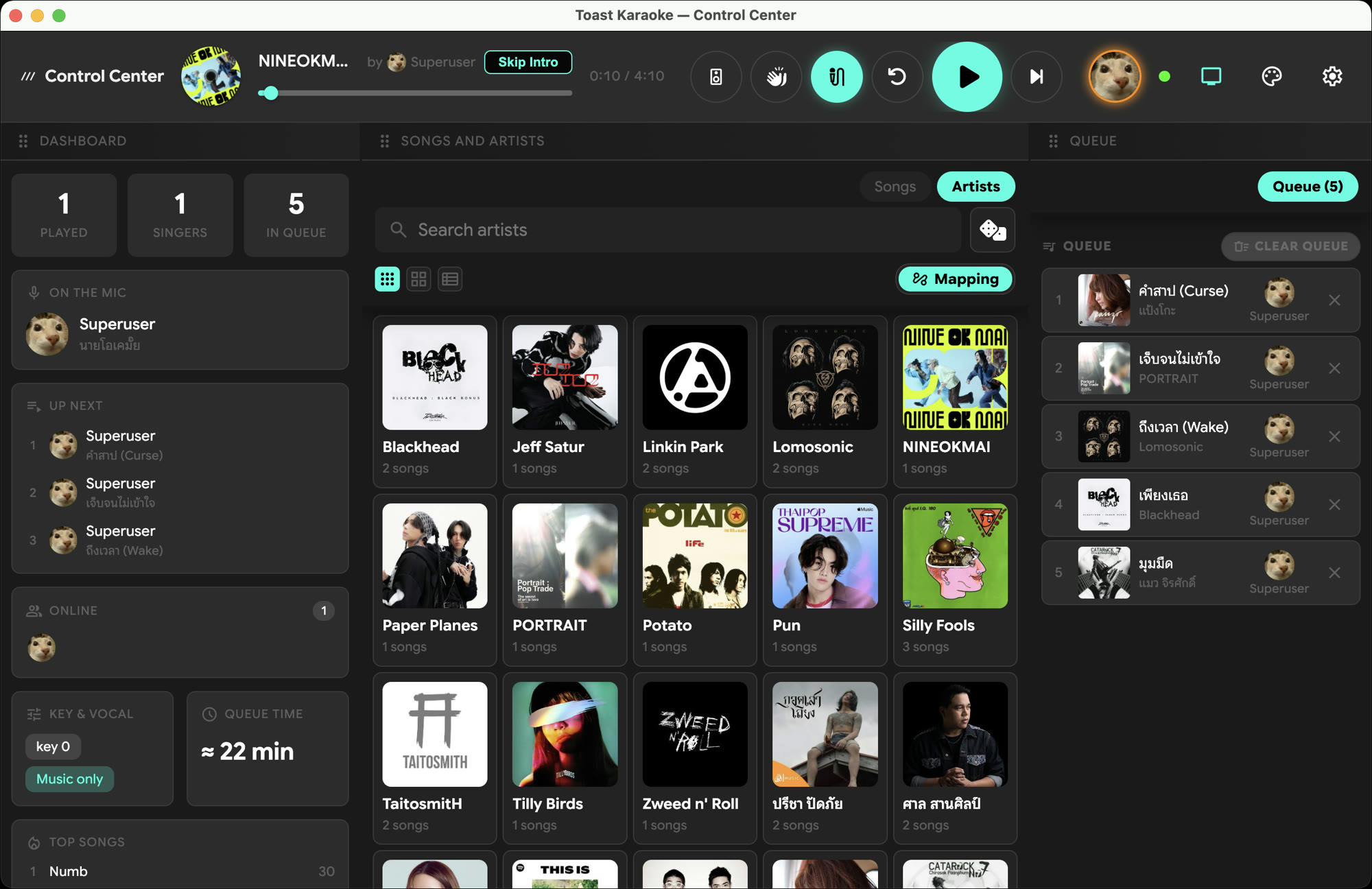 Mint theme